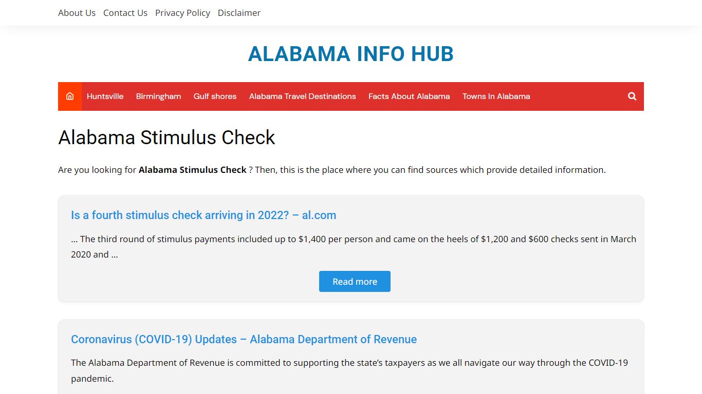 Alabama Stimulus Check – Alabama Info Hub