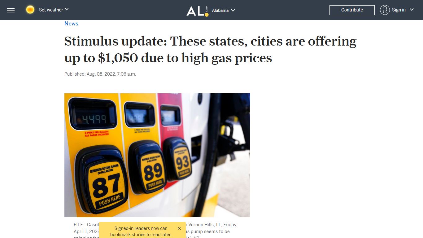 Stimulus update: These states, cities are offering up to $1,050 due to ...